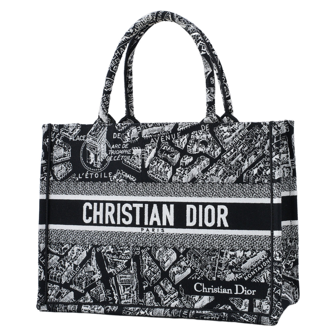 CHRISTIAN DIOR(USED)크리스찬디올 오블리크 북토트 미듐